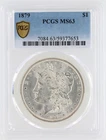 1879 Morgan Silver Dollar PCGS MS63 S$1 Philadelphia Minted No Reserve