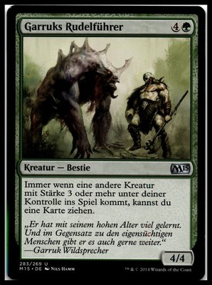 Garruks Rudelführer U Magic 2015 (M15) 283 - MTG
