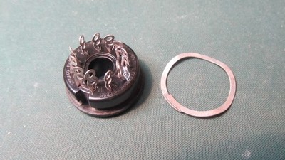 11 Pin Octal Socket Vintage Amphenol 78S11 tube ham radio female cable connector