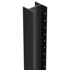 DuraPost Steel Fence Post 2400mm Anthracite Grey Metal Support Garden Panel DIY