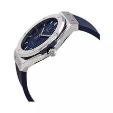 Hublot Classic Fusion 511.NX.7170.RX Titanium Blue Dial 45mm Men's Watch 4