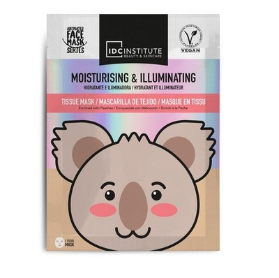 Gesichtstuchmaske Vegan Glow Koala, IDC Institute 22 ml