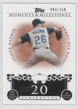 2008 Moments & Milestones Scott Kazmir (2007 MLB Superstar 239 Strikeouts) 0b5