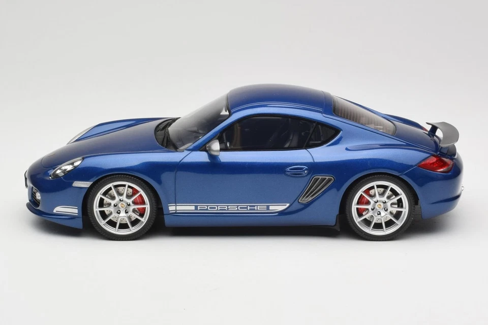 GT901 Porsche Cayman R 987.2 Aqua Blue Metallic GT Spirit 1/18 - Image 3 of 4