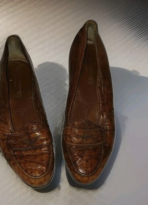 Romano Martegani Genuine Ostrich and Leather Slip On Men display picture 3