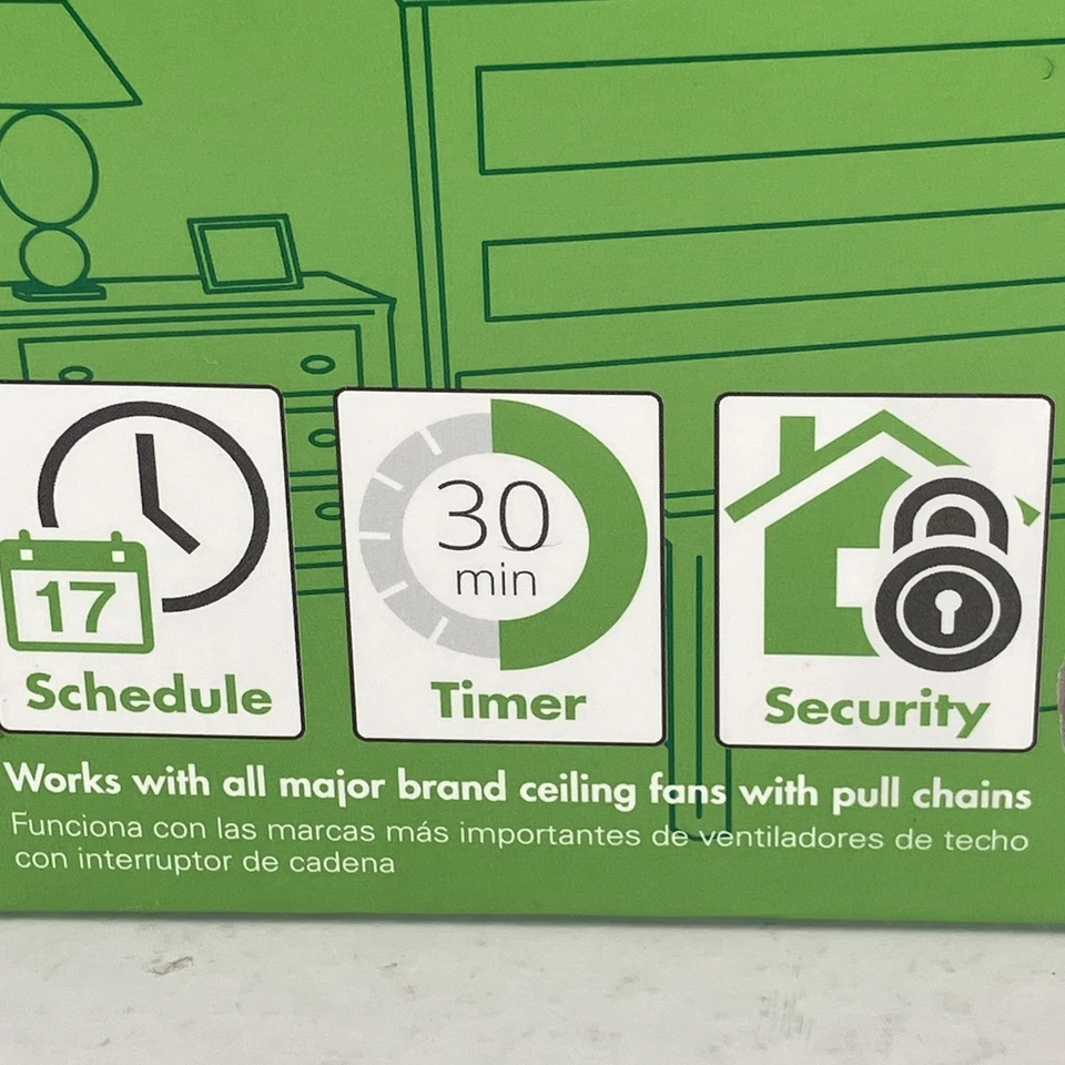 Hunter Ceiling Fan Remote Celfon Control 99771 Works With All Major Ceiling Fans - Image 2 of 4