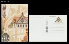 Tour,Zsolnai Porcelain Factory,Hungary Seal,Angel,Postal Card,PSC,Architecture