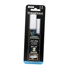 White Liquid Chalk Markers, Setof 2 Combo Set White Pack of 2