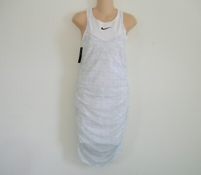Nike Sportswear INDIO Printed Layered Tank slip Dress Top tennis