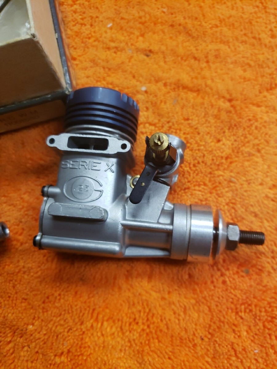 SUPER TIGRE Engine - Super Tigre X 25 Blue Head RC w/Muffler