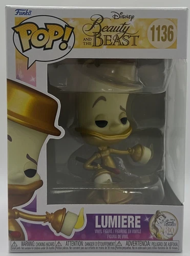 Funko Pop! Vinyl: Disney - Lumiere #1136 Beauty and the Beast