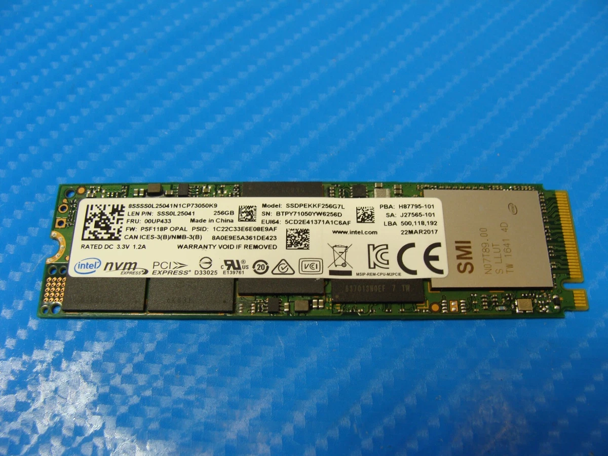 Intel ssdpekkf256g7l sale