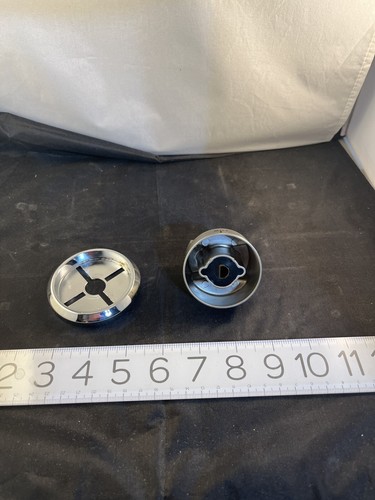 Pomello bruciatore superiore gamma forno Viking 005269-000 con ghiera 050172-000 inox - Foto 4 di 4