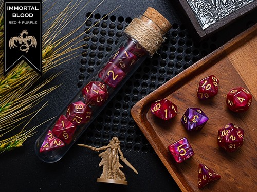 Juego de dados DnD - ¡Muchas variaciones TÚ ELIGES! | Para DnD D&D MTG RPG TRPG - Imagen 36 de 49