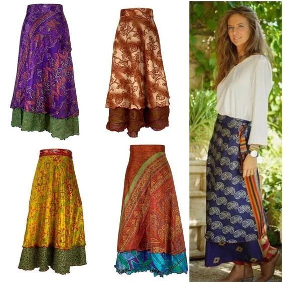 Gypsy hippie skirts wholesale cheap