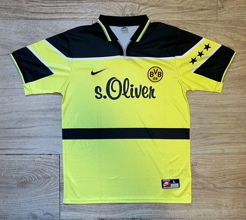 Borussia Dortmund Heim Trikot 1997 Größe XL