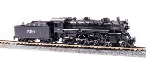 Broadway Limited 6244 N Light Pacific 4-6-2 GM&O #560 Paragon3 Sound/DC/DCC | Zustand: New