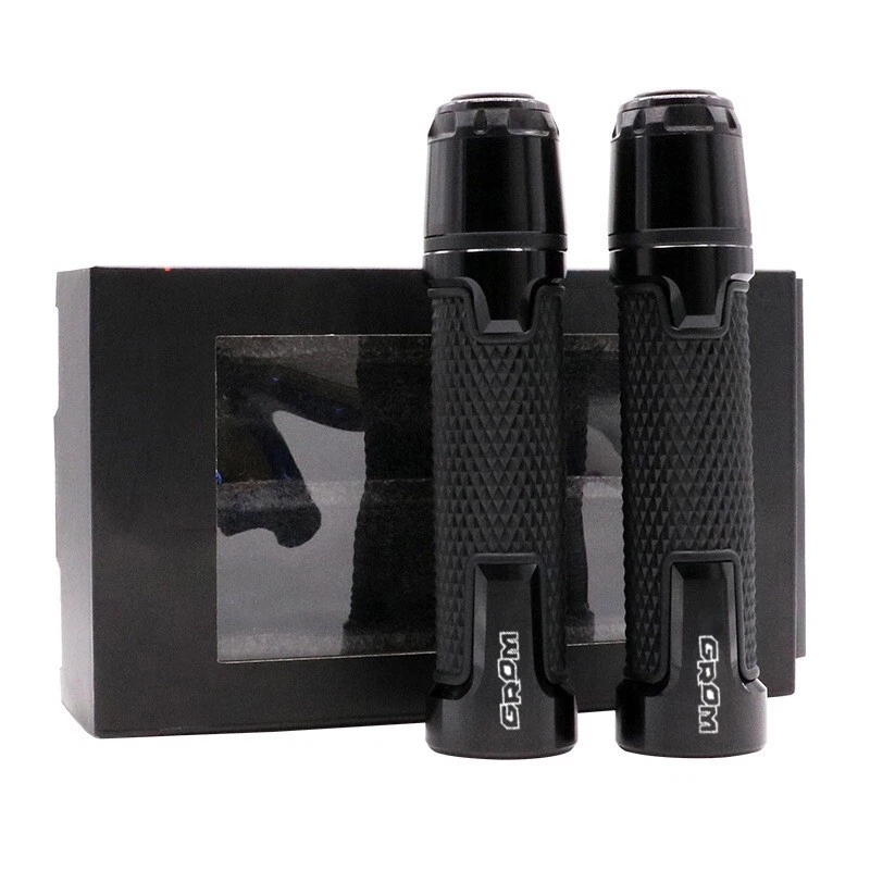 7/8" Motorcycle Handlebar Handle Hand Grips For Honda GROM 125 MSX 125 2000-2024 - Image 3 of 4