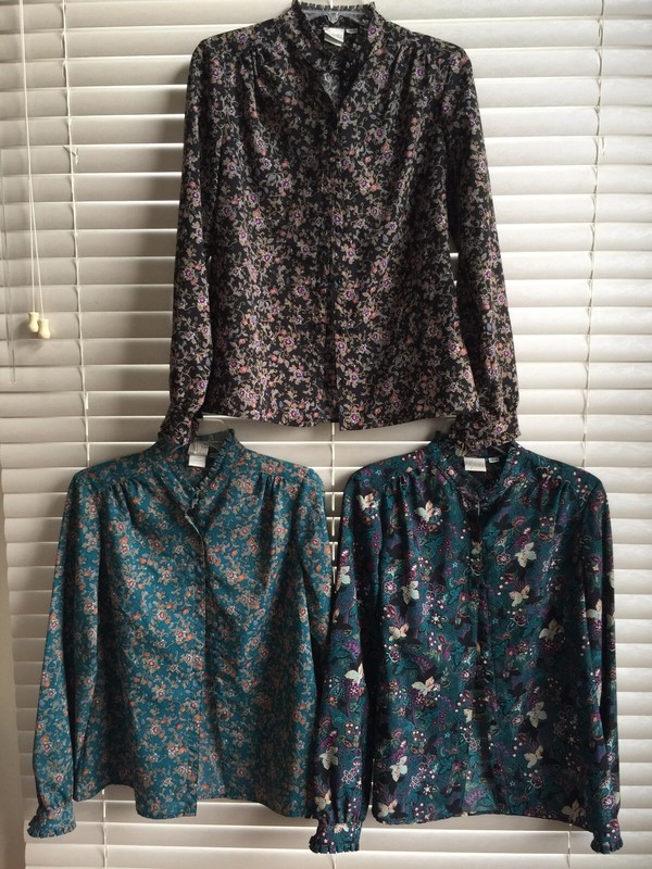 Women’s Pykettes Button Long Sleeve Shirt Blouse Size 12 Taiwan