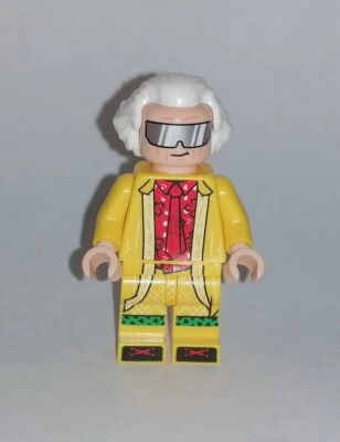 LEGO Zurück in die Zukunft - Doc Brown - Figur Minifigur BttF Marty McFly 10300