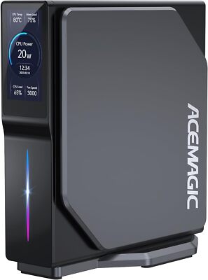 ACEMAGIC 4K Mini PC S1 Intel N95 12th Gen Processor 16GB RAM 512GB SSD 2.4/5G 