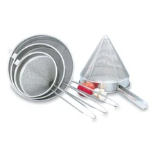 Vollrath China Cap,Coarse Mesh,Dia 18, Silver, 47176