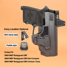 M P Bodyguard 380 Holster For Smith  Wesson S W M P Bodyguard 380 Crimson Trace