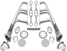 New Lake Style Stainless Steel Headers With Ceramic Turnoutssbc 265-400 V-8
