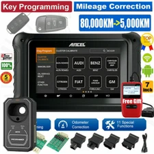 Auto Odometer Mileage Correction Key Programmer Cluster OBD2 Diagnostic Scanner