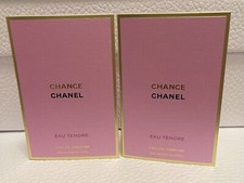 2X Chanel Chance Eau Tendre EDP Eau de Parfum Spray 1.5ml/0.05oz each total 3ml 