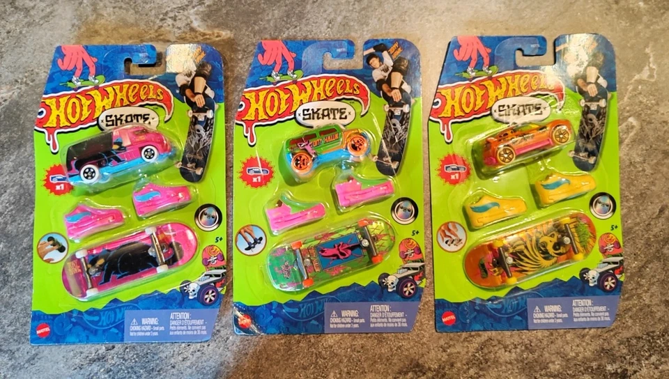 Tony Haw Hot Wheels Skate Collecter Serie Fingerskateboard TVD Mattel HGT71 NEU