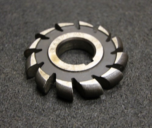 Halbrund-Formfräser konvex Radiusfräser Radius 5mm - 63x10x22mm 14 Spannuten - 第 1/8 張圖片