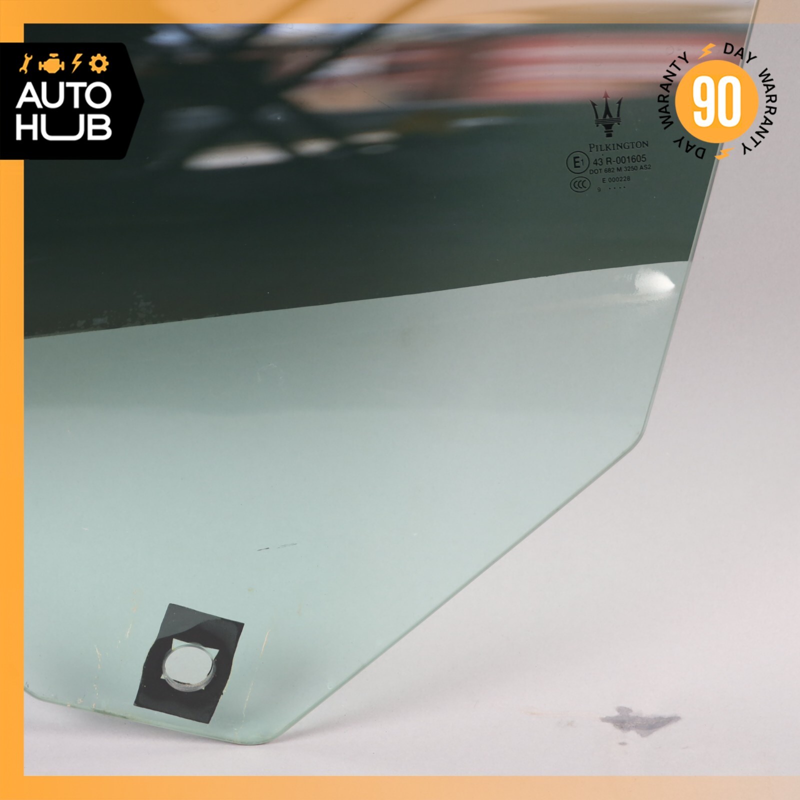08-19 Maserati GranTurismo M145 Door Window Glass Front Left Driver Side OEM 61k