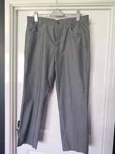 Bhs Jack Reid Mens Grey Trousers. W38 Short