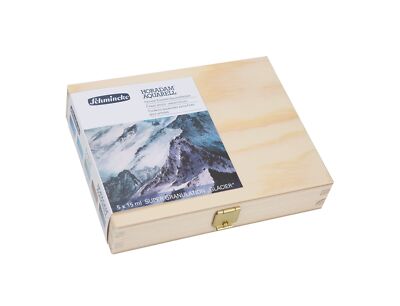 Schmincke - HORADAM  AQUARELL, Super Granulation Set Glacier, 5 x 15 ml tub