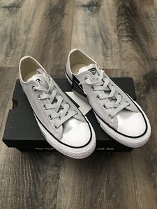 silver converse size 6
