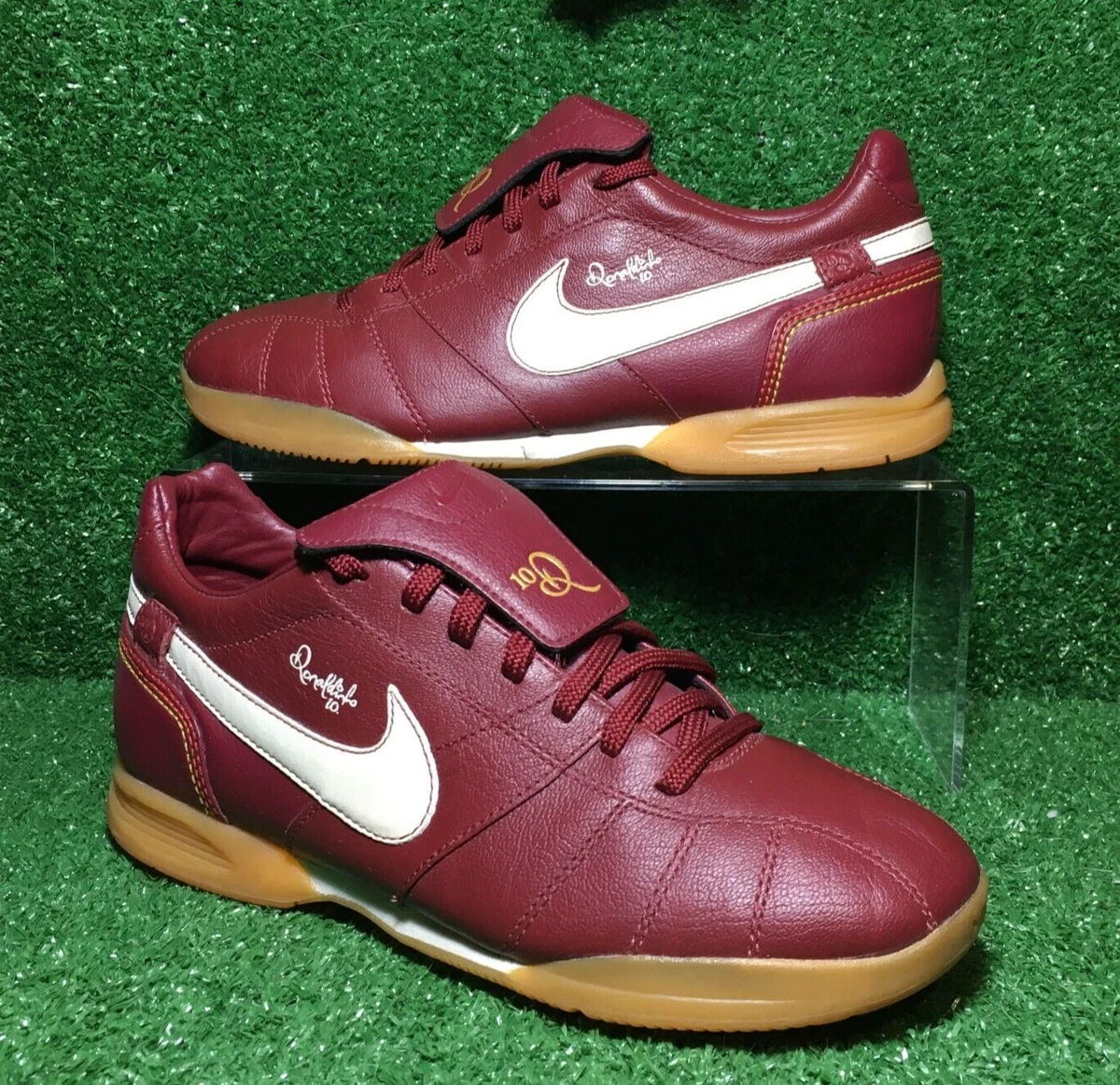 NIKE TIEMPO R10 Ronaldinho GURI IC Indoor Pro Leather Legend 6.5 6 39 8  wmns | eBay