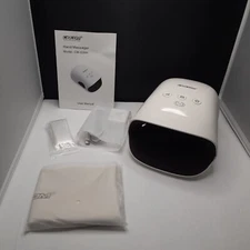 Cincom Cordless Hand Massager with Heat in White 026H