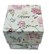Punch Studio Music Keepsake Box~BE HAPPY~NEW~Contains Lavender Soap~"Fur Elise"