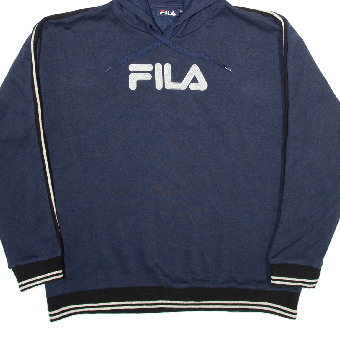 Felpa con cappuccio FILA donna blu 2XL