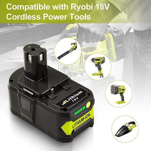 4X 5,0Ah Original Akku für RYOBI 18V One Plus Lithium RB18L50 P108 P109 Batterie - Bild 5 von 19