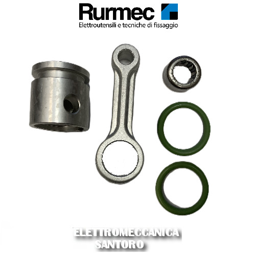 Manutenzione Martello Rurmec DH1200 MAX: Kit Biella e Pistone