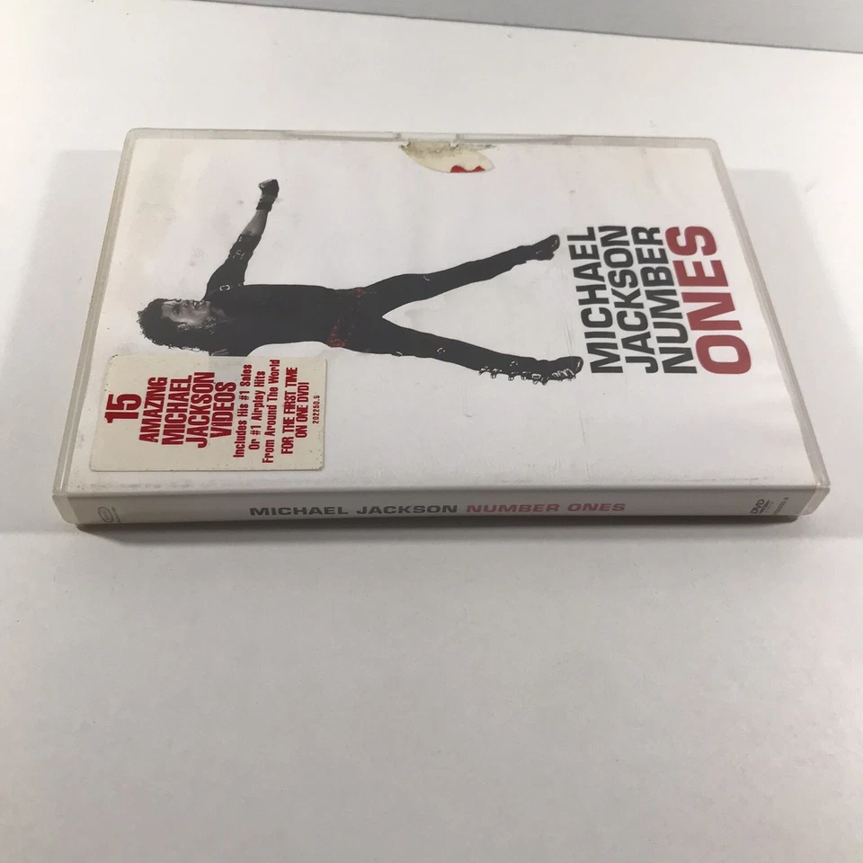 Michael Jackson Number Ones DVD Region 4 PAL Music Videos - Image 3 of 4