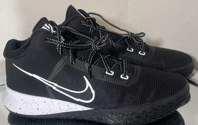 Men's Sz 13 Nike Kyrie Flytrap 4 EP Black White (CT1973-001) - NEW