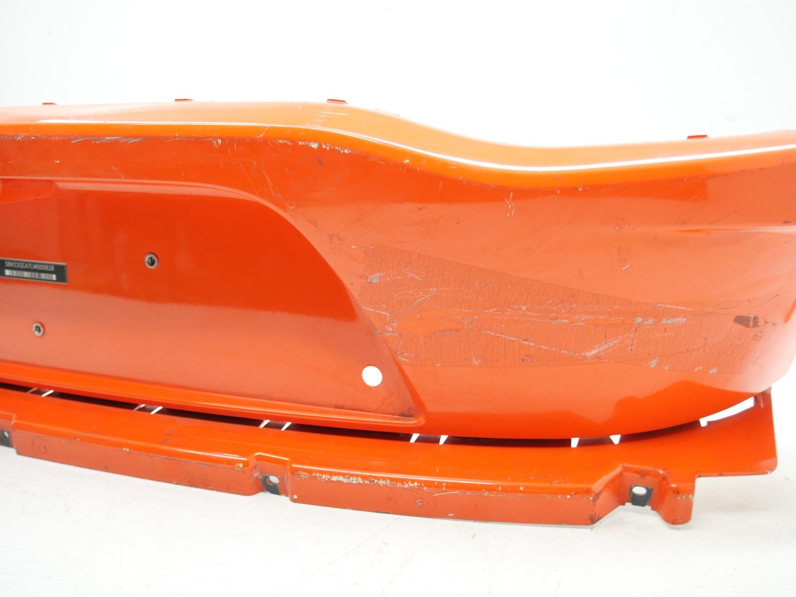 Used Rear Bumper Cover Panel Assembly Helios Orange 2020-2023 Mclaren GT OEM