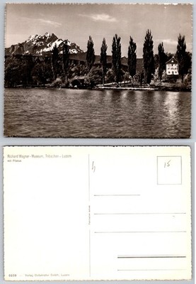 Continental Richard Wagner Museum Tribschen Luzern Postcard