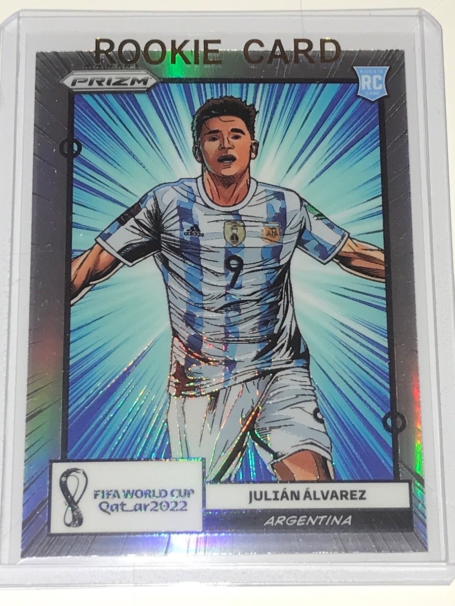 2022 Panini Prizm World Cup Qatar - Manga Julian Alvarez #1 (RC)