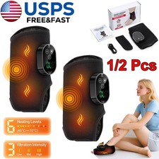 Electric Foot Ankle Massager Relieve Ankle Pain 6 Heat Levels, 3 Vibration Modes