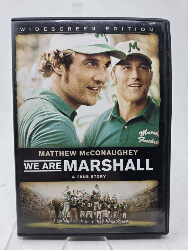 We Are Marshall (DVD, 2007, Widescreen) Matthew McConaughey - NEW