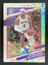 Lebron James 2021-22 Panini Donruss Optic Silver Scope Prizm /249 #41